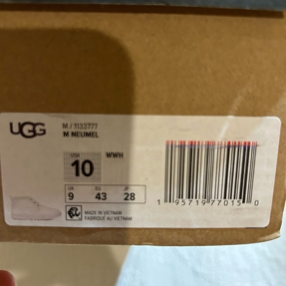 Ugg Neumel Men’s size 10. NWT - Picture 5 of 13